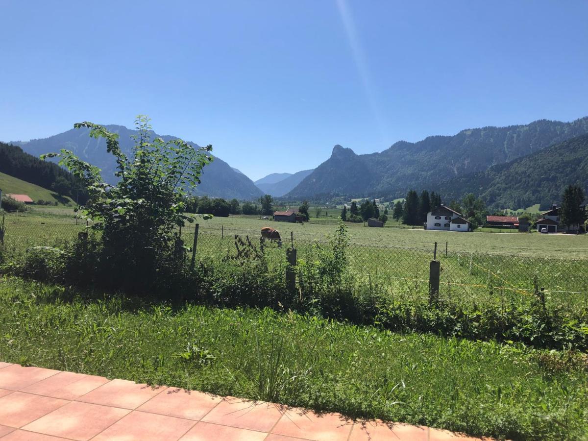 Ferienhaus Veronika Mit 2000Qm Garten Und Bergblick Unterammergau Exterior photo