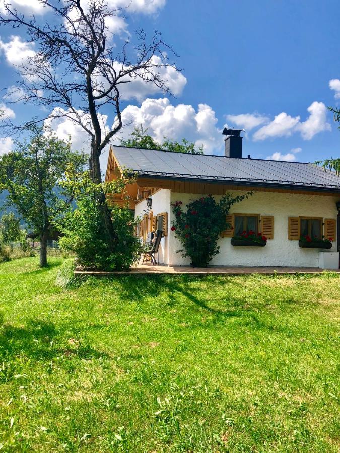 Ferienhaus Veronika Mit 2000Qm Garten Und Bergblick Unterammergau Exterior photo